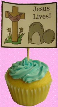 Easter Tomb Resurrection Cupcakes